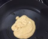 A picture of step 4 of Mango & Coconut Pancakes.