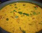A picture of step 5 of Besan Kadhi Pakoras.
