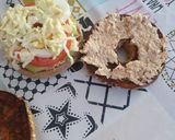 Une image de l'étape 5 de Bagel complet.