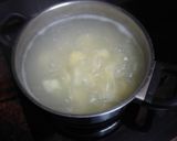 Foto del paso 1 de la receta: Buñuelos de merluza, pota y palitos de cangrejo
