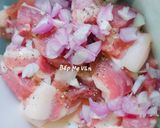 Hình bước làm 1 của món Thịt kho tiêu,trứng cút và tôm