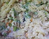 A picture of step 2 of White Sauce Pasta.
