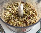 A picture of step 2 of Dry Fruit Laddu.