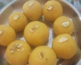 લીસા લાડુ(બેશન લાડુ) રેસીપી સ્ટેપ4ફોટો