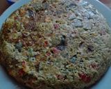 Foto del paso 6 de la receta: Tortilla de zapallito, berenjena, brócoli