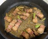 蒜苗炒鹹豬肉的食譜步驟6照片