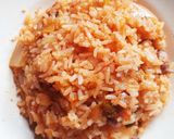 รูปขั้นตอนการทำที่ 4 ของ ข้าวผัดหมูกิมจิ