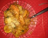 Foto del paso 6 de la receta: Paella de mariscos en el disco