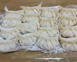 A picture of step 4 of Easy Chicken Gyoza.