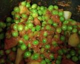 आलू मटर की सब्जी (Aloo Matar ki sabzi recipe in Hindi) रेसिपी चरण 3 फोटो