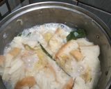 Foto langkah ke 3 dari resep Puding roti pisang.