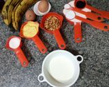 A picture of step 1 of Plantain and peanut muffin.