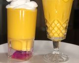 A picture of step 3 of No yoghurt mango lassi🥭🥛.