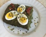 Foto del passaggio 4 della ricetta Farinfrittata agli spinaci