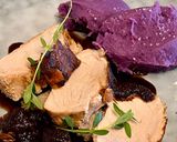 Une image de l'étape 4 de Filet mignon de porc, purée de patate douce violette.