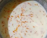 A picture of step 3 of Kheer Komola.