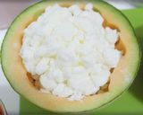 A picture of step 9 of Melon Milk Shaved Ice – Popular Korean Dessert.