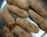 A picture of step 5 of Mung daal fingers.