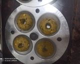 A picture of step 3 of Bajre Ka dhokla.