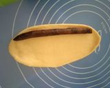 Foto langkah ke 4 dari resep Roti Tawar Motif edisi percobaan.