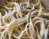 Foto del paso 1 de la receta: Spaghetti de Mar y tierra