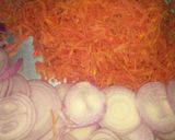 A picture of step 1 of Vegetable sandwich.