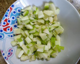 Foto del paso 1 de la receta: Tortitas de manzana bajas en calorías