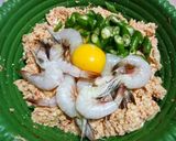 Foto langkah ke 3 dari resep Pepes Tahu & Udang.
