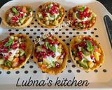 A picture of step 6 of Edible bowl snack (katori Chaat):.