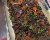 Foto del paso 3 de la receta: Pastel de papa con carne y vegetales 😋