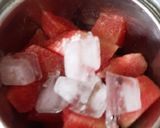 A picture of step 3 of Watermelon 🍉 gauva mix juice.