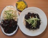 Hình bước làm 5 của món Mỳ tương đen Hàn Quốc- Jajangmyeon (chay)