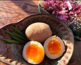 Gambar langkah 2 resipi Soy Sauce Egg for Ramen.