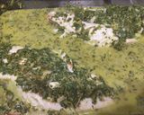 A picture of step 1 of Green Sauce w/ Red Snapper.