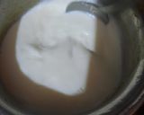 A picture of step 1 of Banana custard Trifle.