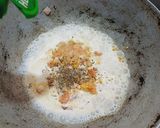 A picture of step 3 of White sauce pasta with Indian twist.