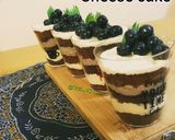 Foto langkah ke 13 dari resep Tiramisu Cheesecake | oreo dessert cupcakes no bake.