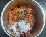 A picture of step 3 of Baingan Lonje.