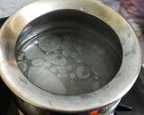 A picture of step 3 of Schezwan fried rice.