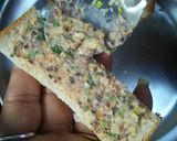 चिली गार्लिक ब्रेड (chilli garlic bread recipe in Hindi) रेसिपी चरण 3 फोटो