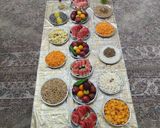 عکس مرحله 1 از دستور سفره ساده شب یلدا😍
