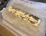 Une image de l'étape 9 de « Chaperos » petits feuilletés au jambon blanc, basilic, gorgonzola et pavot bleu.