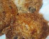 A picture of step 7 of Porkchops, Gravy, with Cashew Pork Dressing.