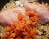 Foto del paso 3 de la receta: Pollo con espinacas