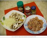 超簡單~~奶油白醬雞肉義大利麵的食譜步驟1照片