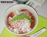 Foto langkah ke 6 dari resep Bubur mutiara gula merah.