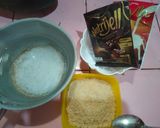 Foto langkah ke 1 dari resep Pudding Coklat Vla Vanilla.
