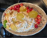 Foto del paso 7 de la receta: Risotto con uvas, granás y gorgonzola