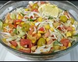 A picture of step 5 of Super healthy corn salad || Corn with dressing salad.