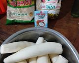 Foto langkah ke 1 dari resep Cenil Singkong.